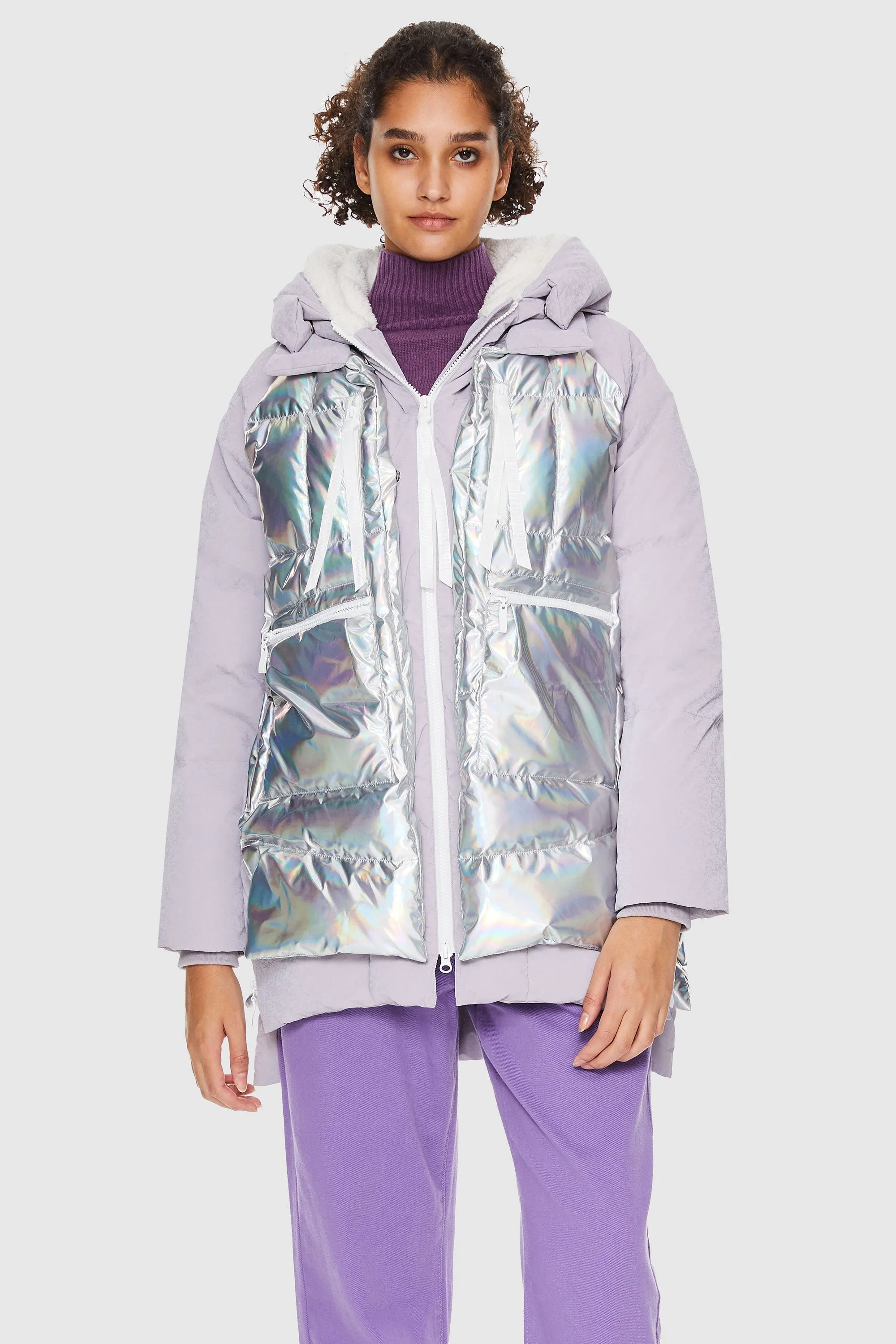 092 Colorlay Chrome Down Jacket