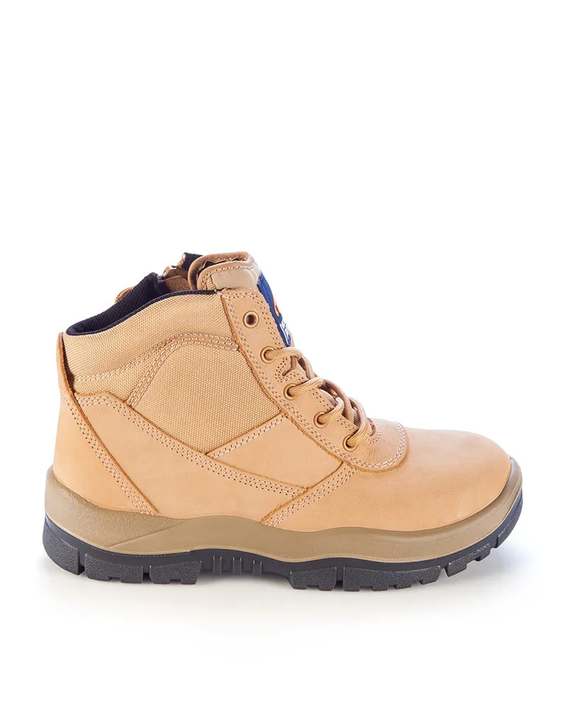 961 Non Safety Zip Sided Boot - Wheat