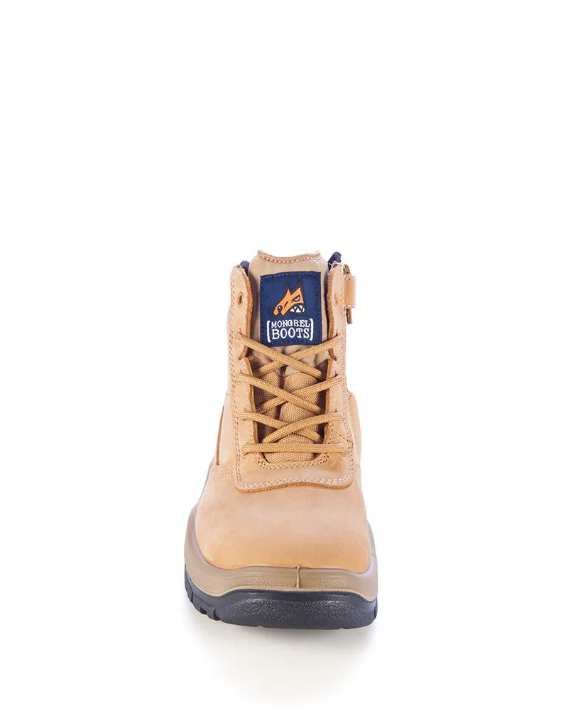 961 Non Safety Zip Sided Boot - Wheat