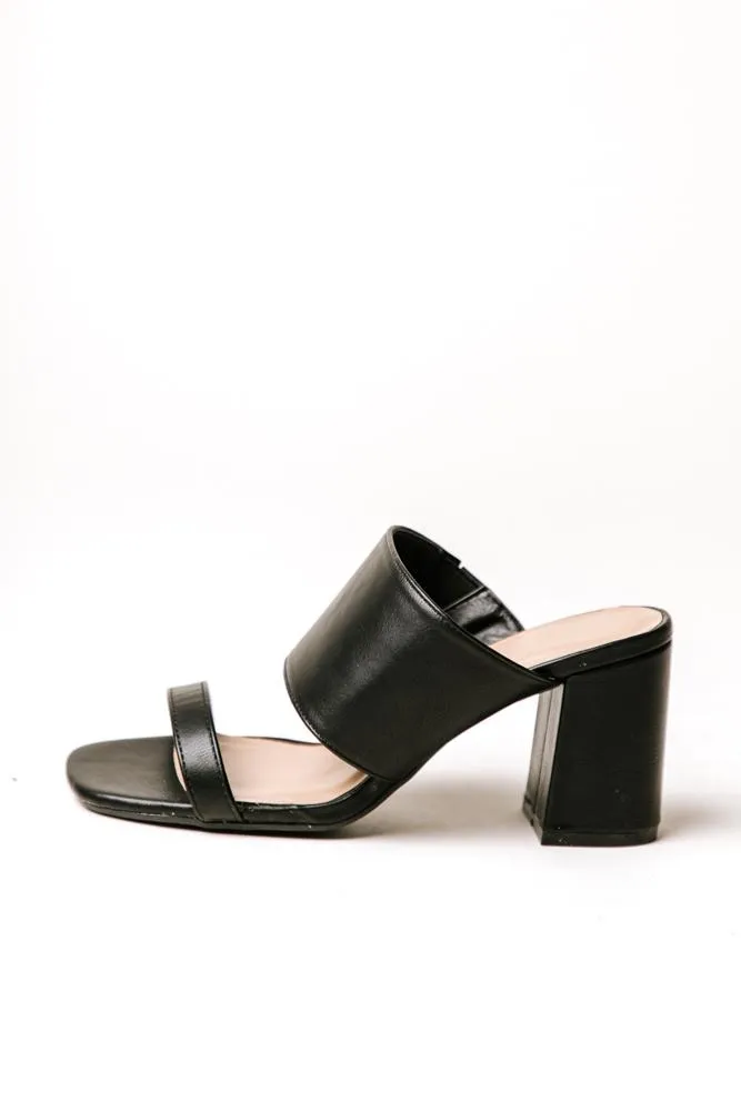 Adi Double Strap Heels