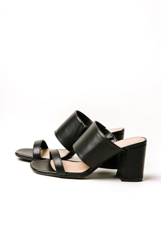 Adi Double Strap Heels