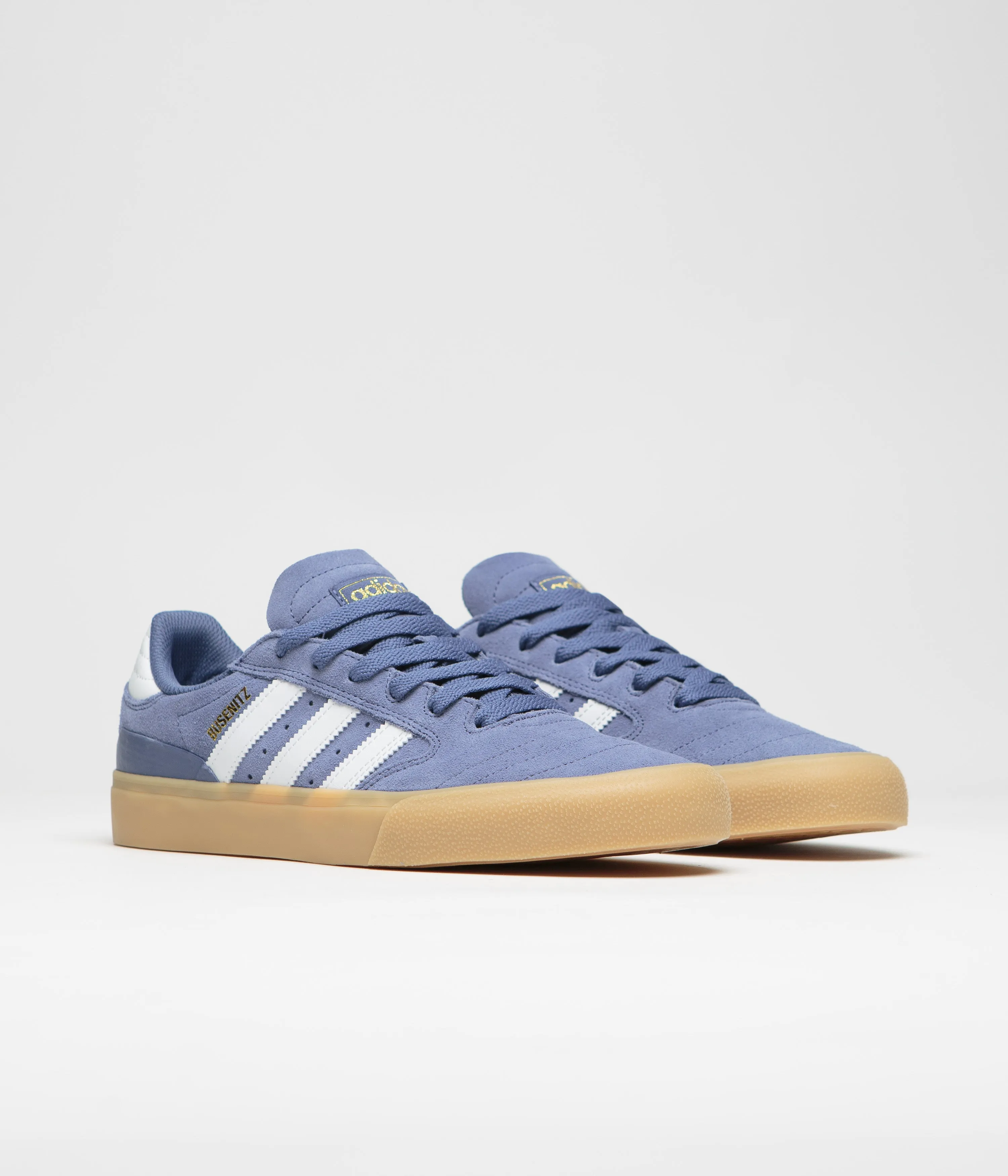 Adidas Busenitz Vulc II Shoes - Crew Blue / FTWR White / Gum3