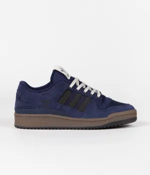 Adidas Forum 84 Low ADV Shoes - Collegiate Navy / Core Black / Bluebird