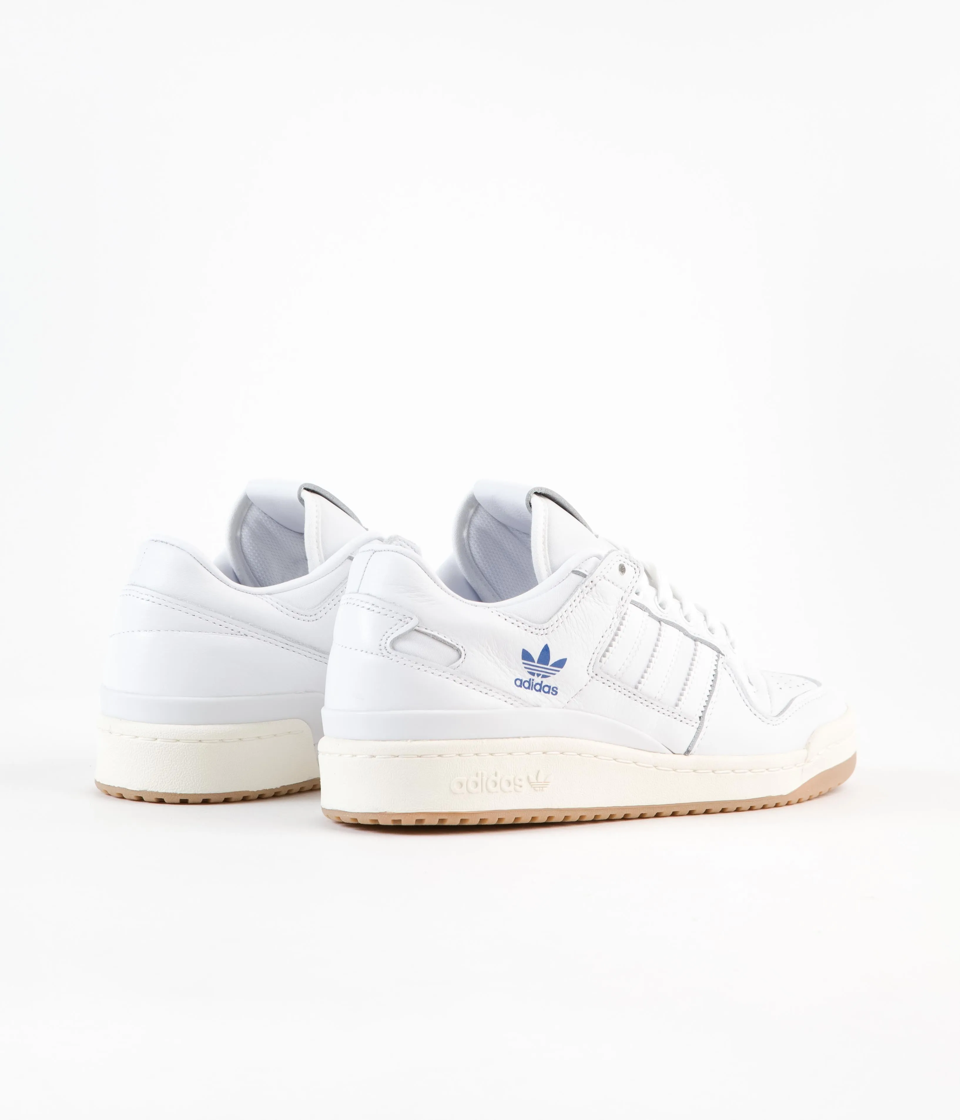 Adidas Forum 84 Low Adv Shoes - FTWR White / FTWR White / Bluebird