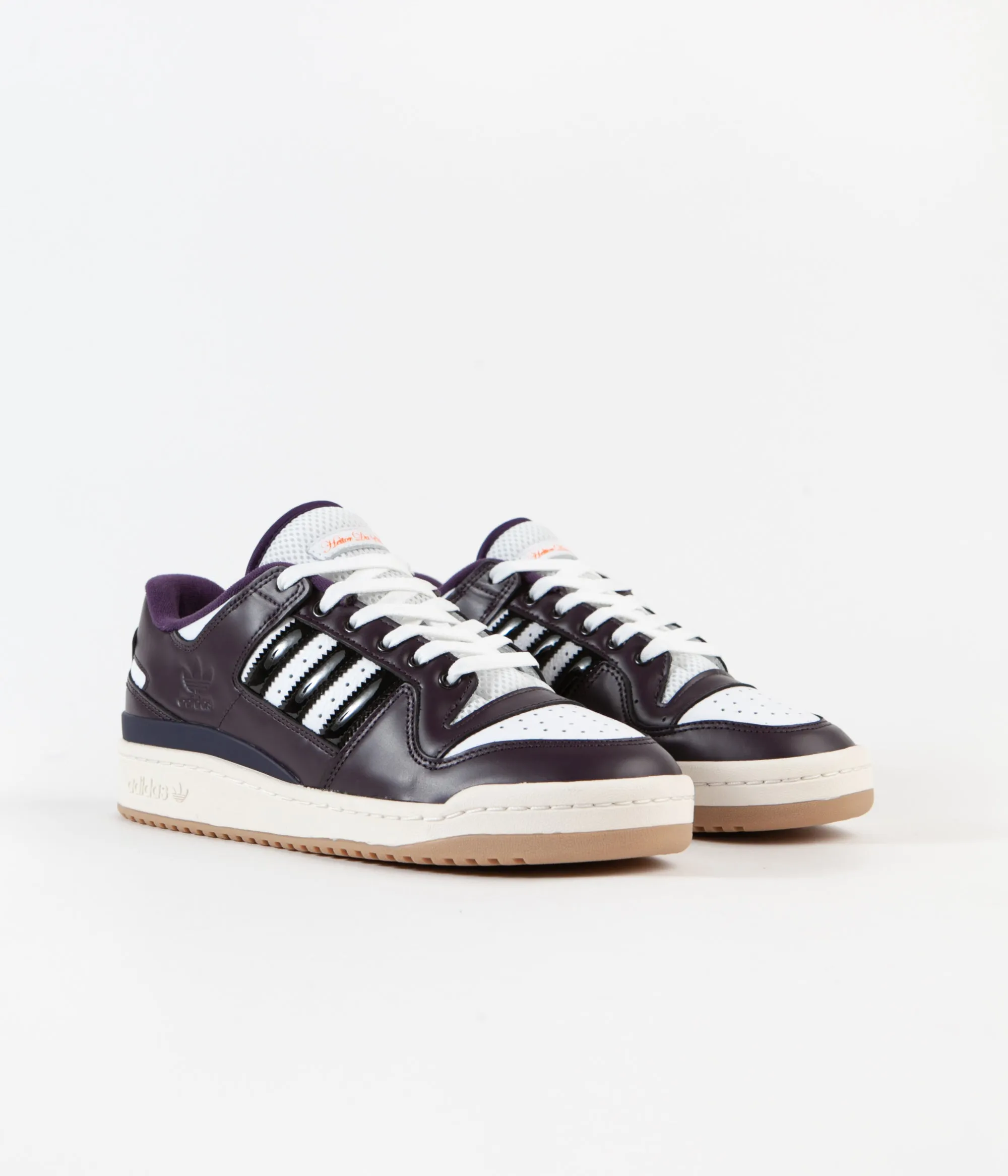 Adidas Heitor Forum 84 Low ADV Shoes - Noble Purple / Core Black / FTWR White