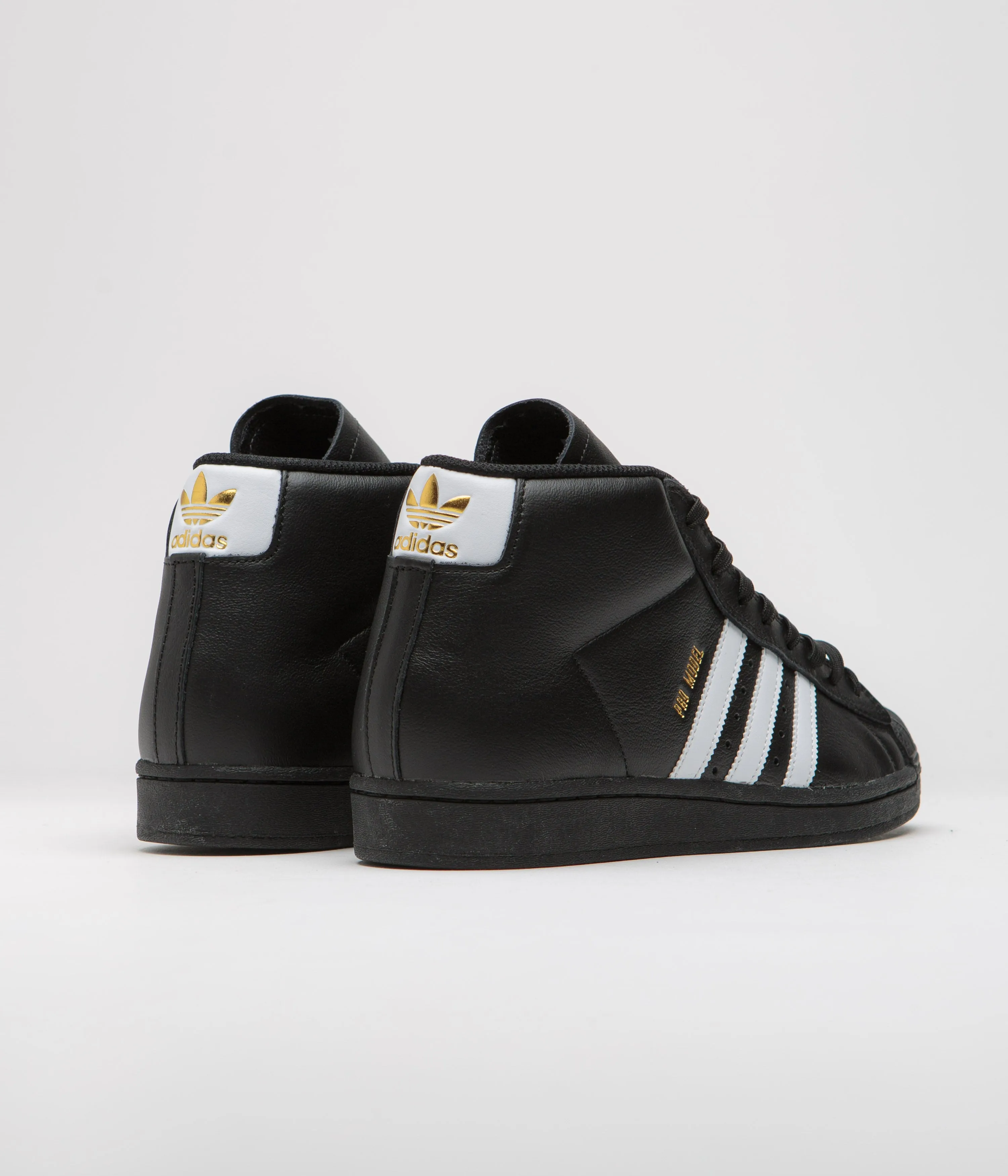 Adidas Pro Model ADV Shoes - Core Black / FTWR White / Gold Metallic