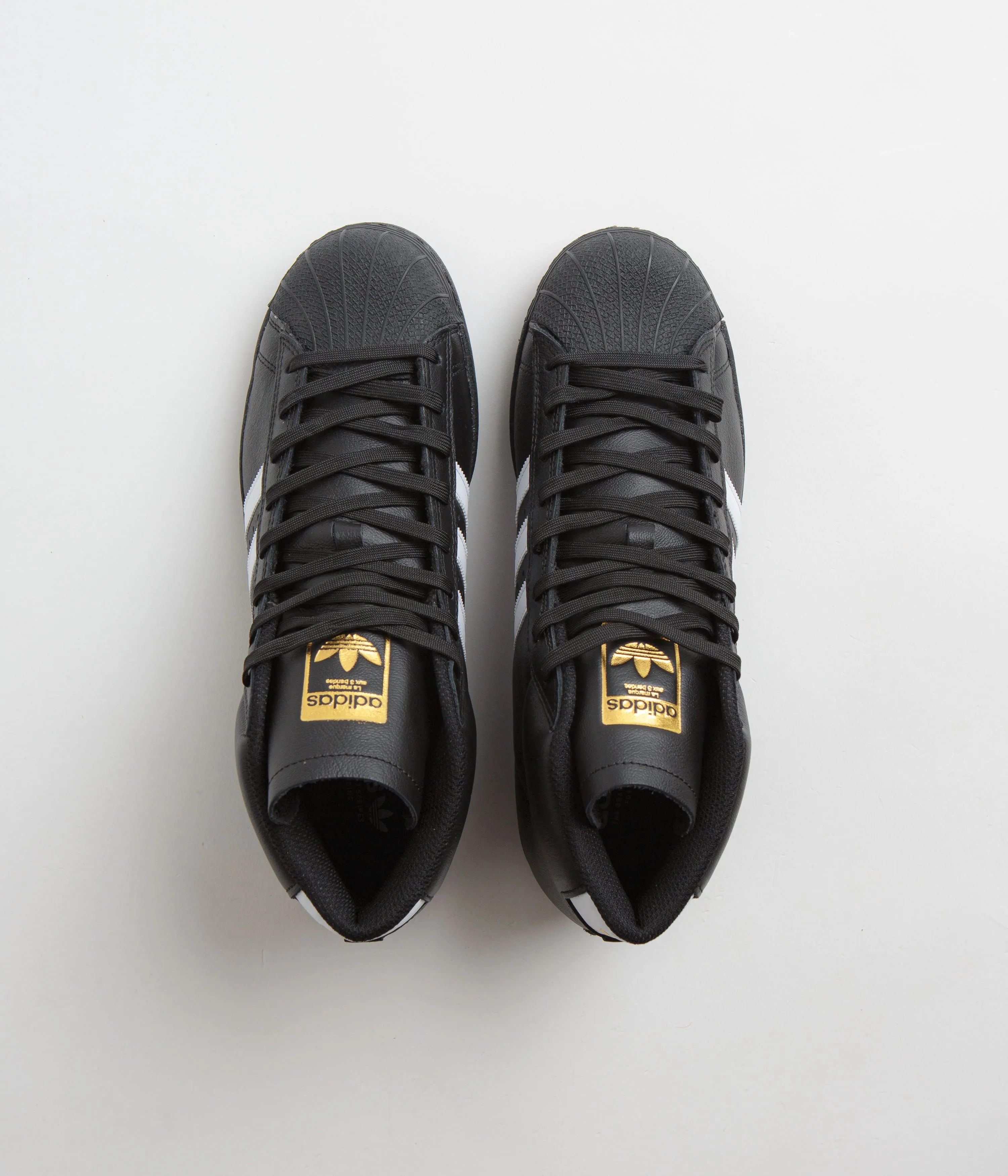 Adidas Pro Model ADV Shoes - Core Black / FTWR White / Gold Metallic