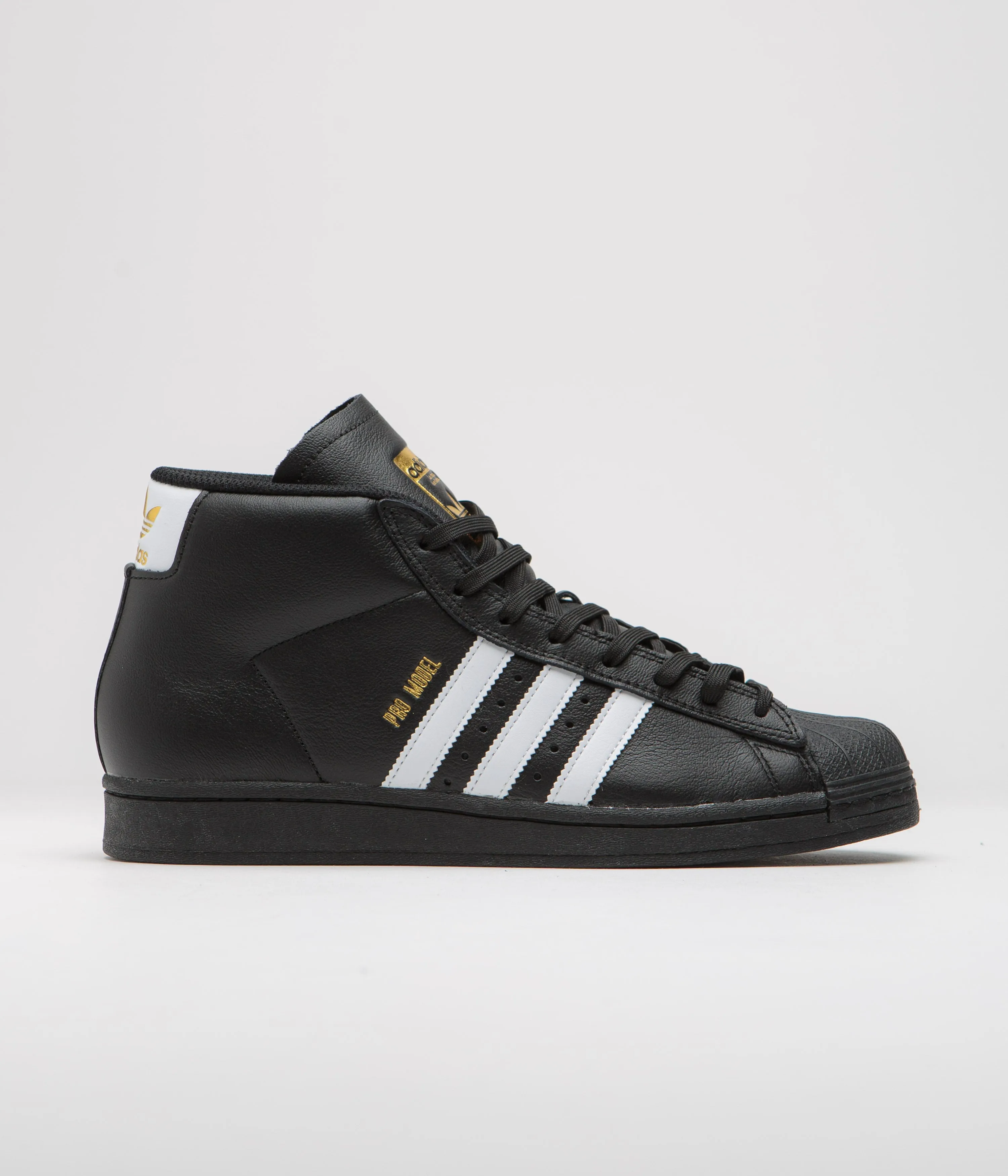 Adidas Pro Model ADV Shoes - Core Black / FTWR White / Gold Metallic