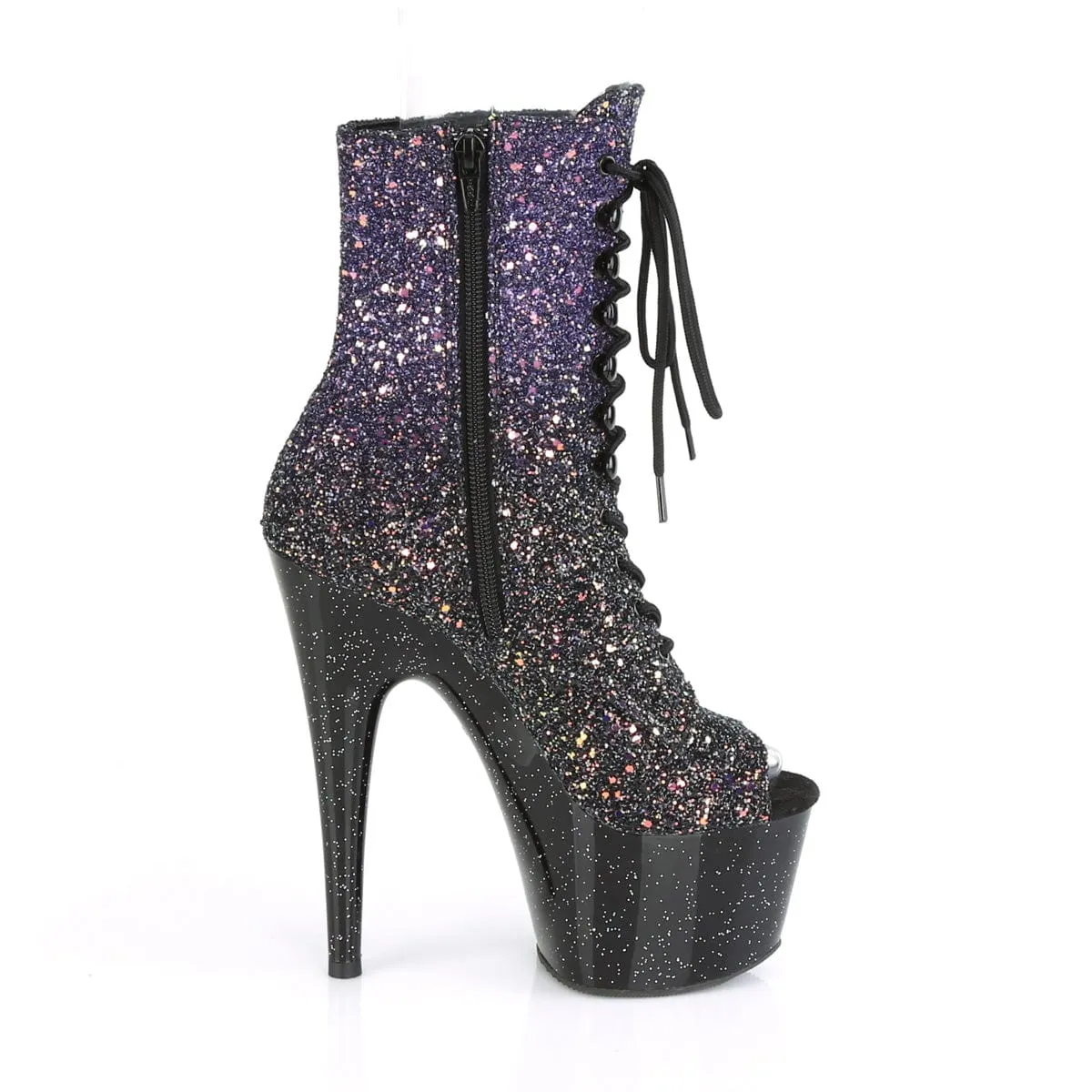 ADORE-1021OMBG Purple Multi Glitter/Black