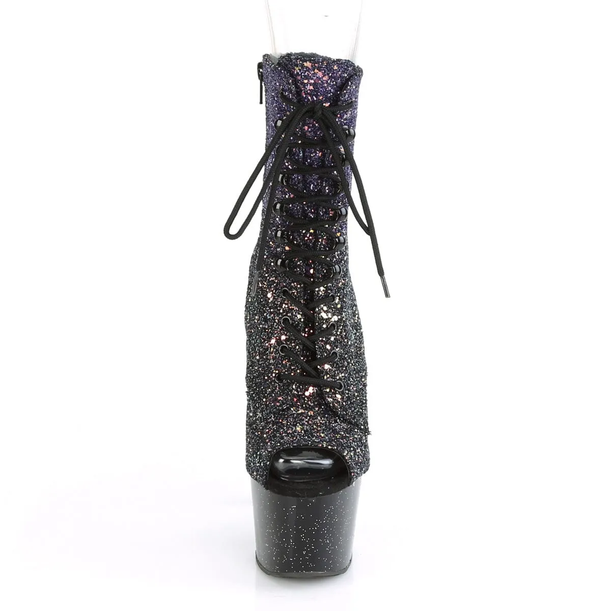 ADORE-1021OMBG Purple Multi Glitter/Black