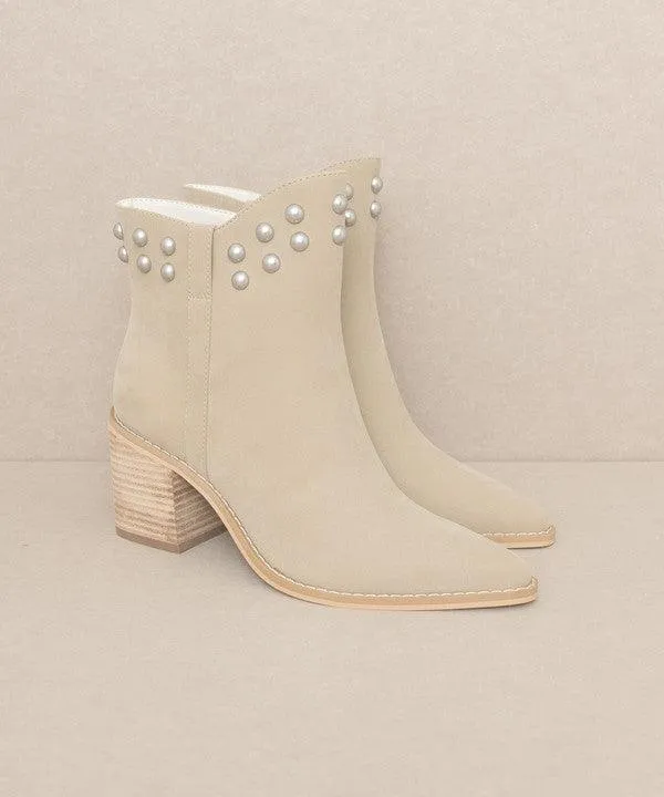 Alofi Studded Collar Booties