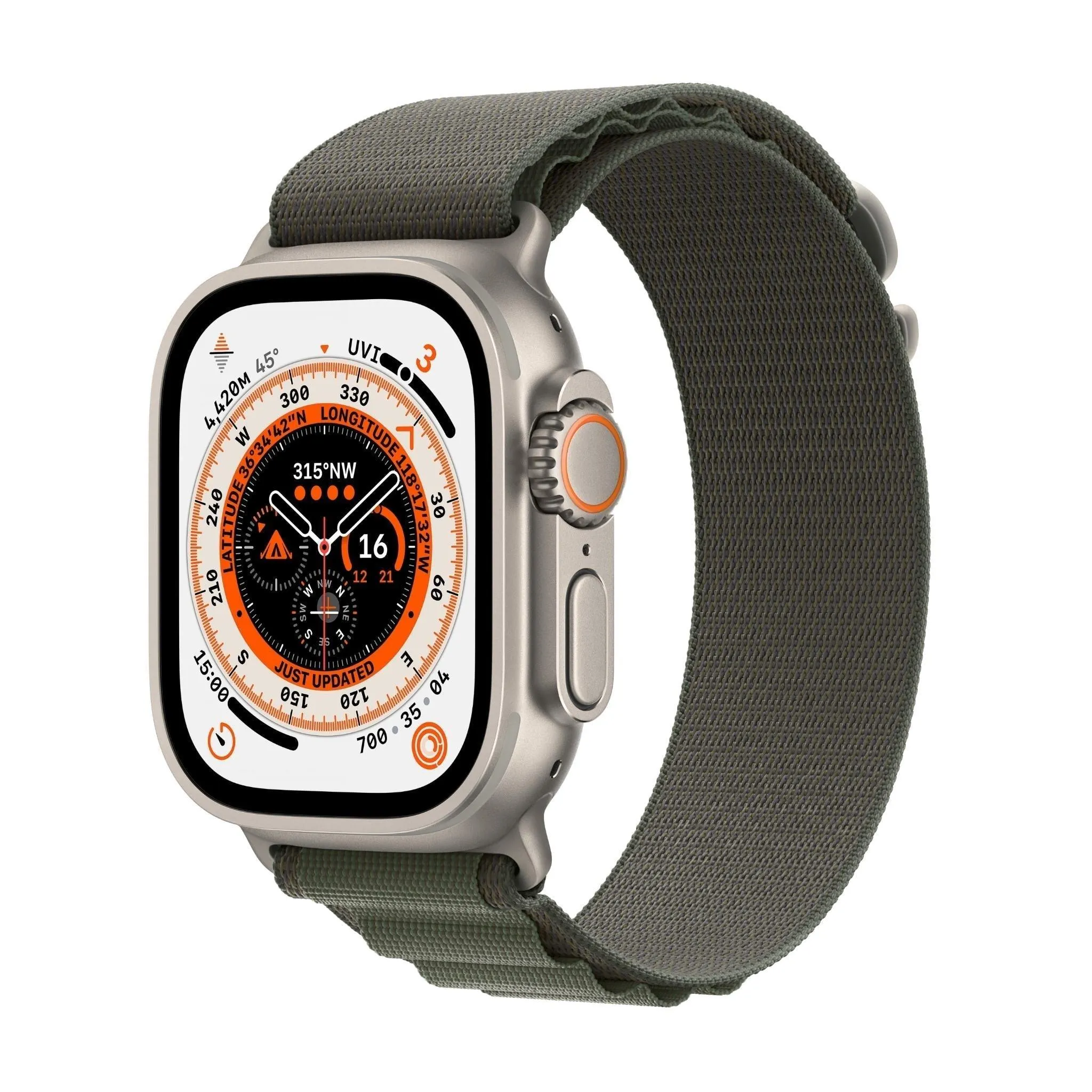 Apple Watch Ultra 49mm Titanium Case GPS   Cellular Alpine Loop