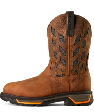 Ariat Boots, 11 inchBig Rig Tread VentTEK Composite Toe Work Boot,  10050834 EARTH