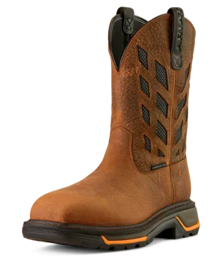 Ariat Boots, 11 inchBig Rig Tread VentTEK Composite Toe Work Boot,  10050834 EARTH