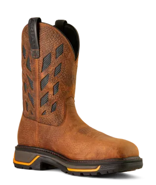 Ariat Boots, 11 inchBig Rig Tread VentTEK Composite Toe Work Boot,  10050834 EARTH