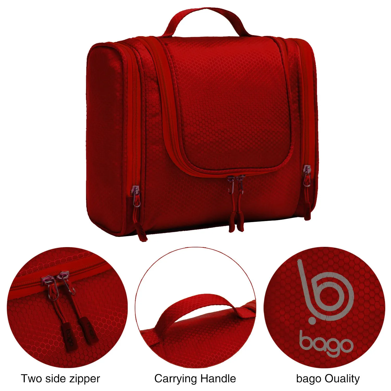 Bago Hanging Toiletry Bag For Women & Men - Travel Bags for Toiletries