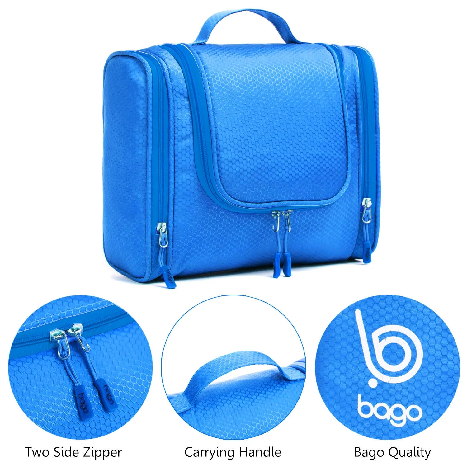 Bago Hanging Toiletry Bag For Women & Men - Travel Bags for Toiletries