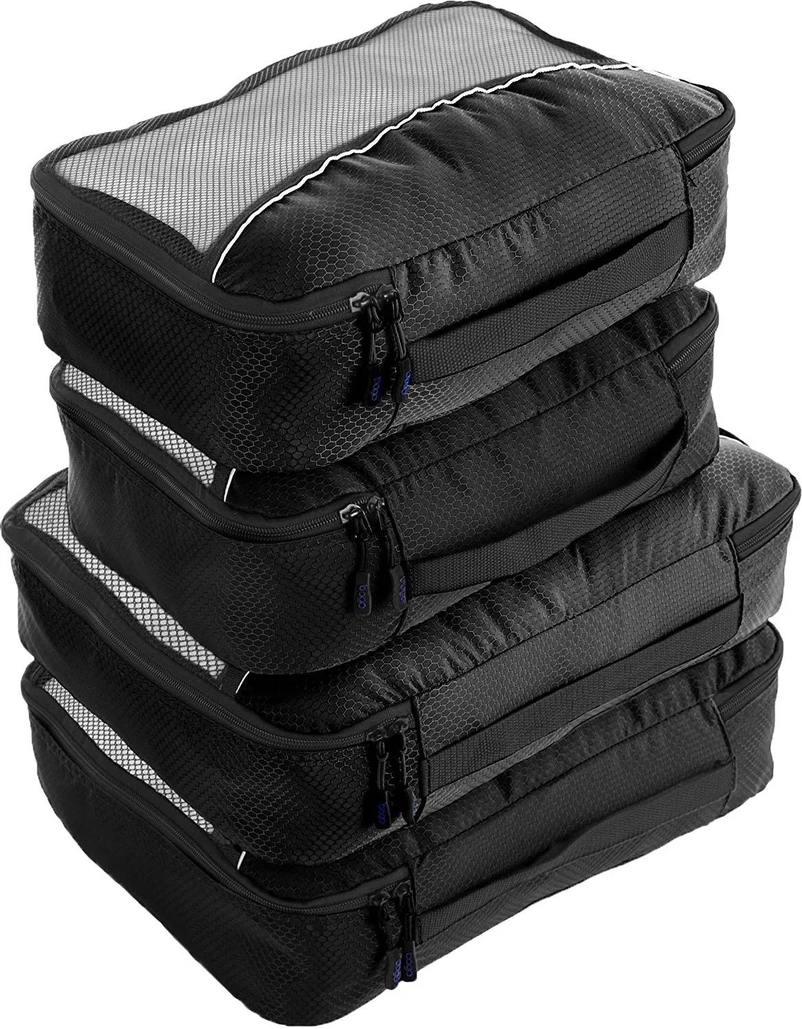 Bago Packing Cubes for Travel Bags - Luggage Organizer 7 pcs Set