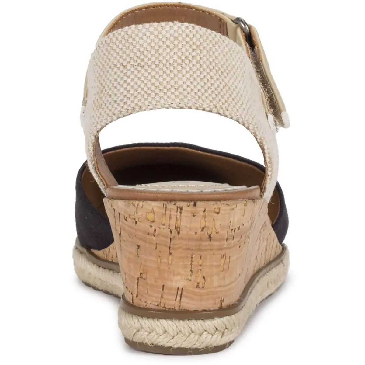 Baretraps Womens Ocean Espadrille Ankle Strap Heeled Espadrilles