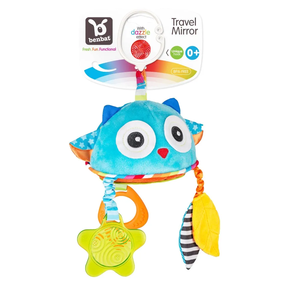 Benbat - Travel Mirror Dazzle Friends Owl