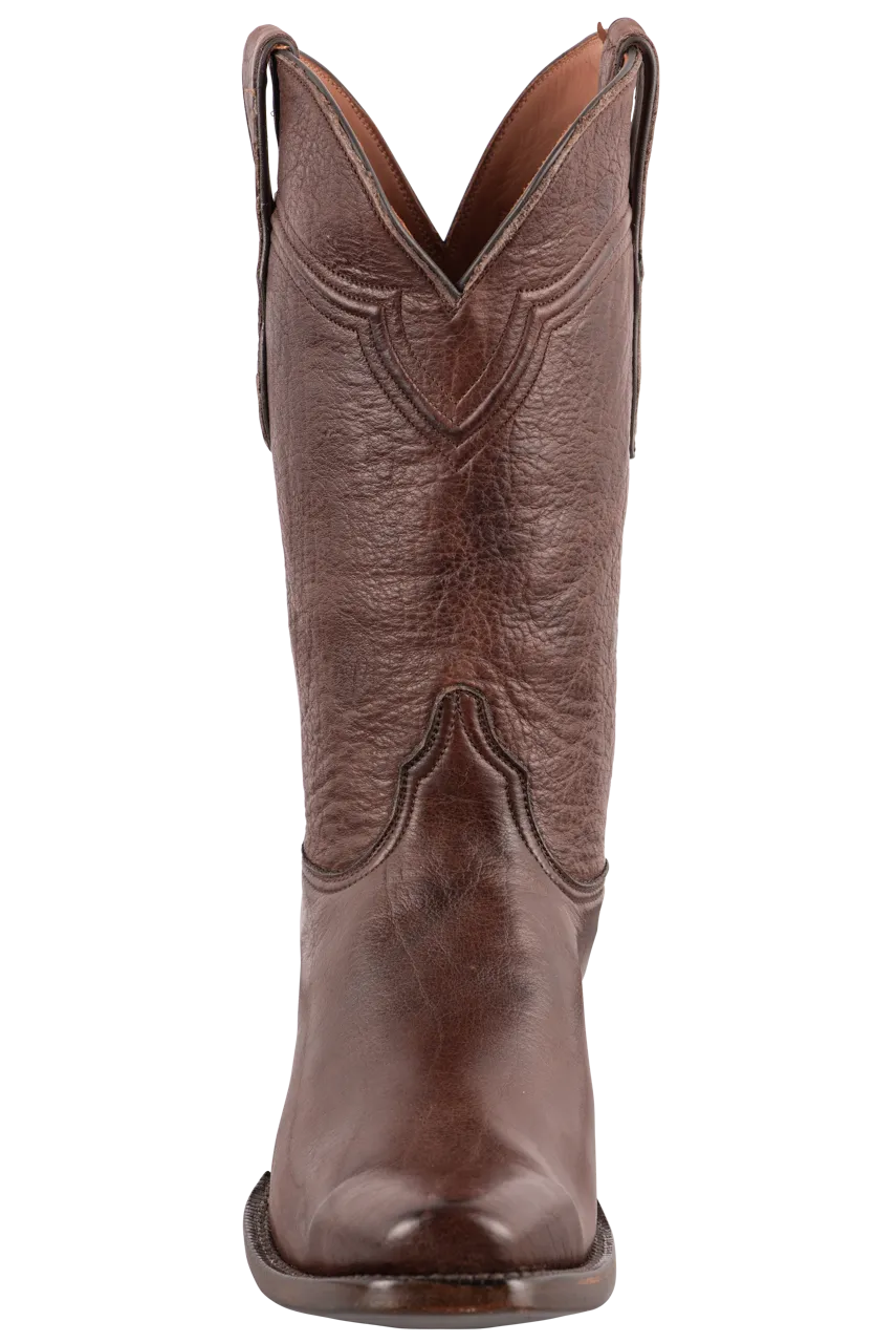 Black Jack Men's Bison Exclusive Cowboy Boots - Chocolate