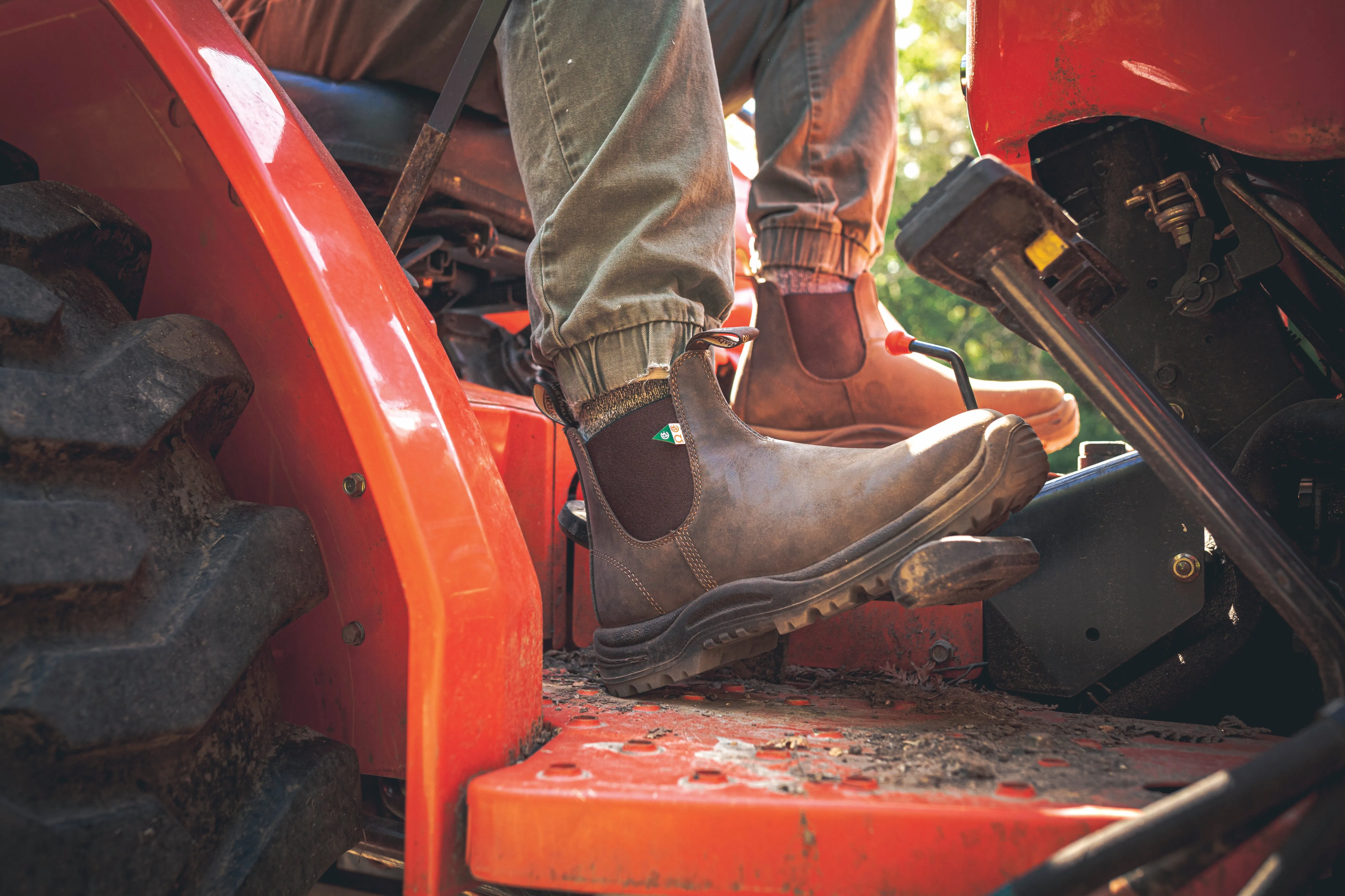 Boots - Blundstone Work & Safety, Waxy Rustic Brown, 180