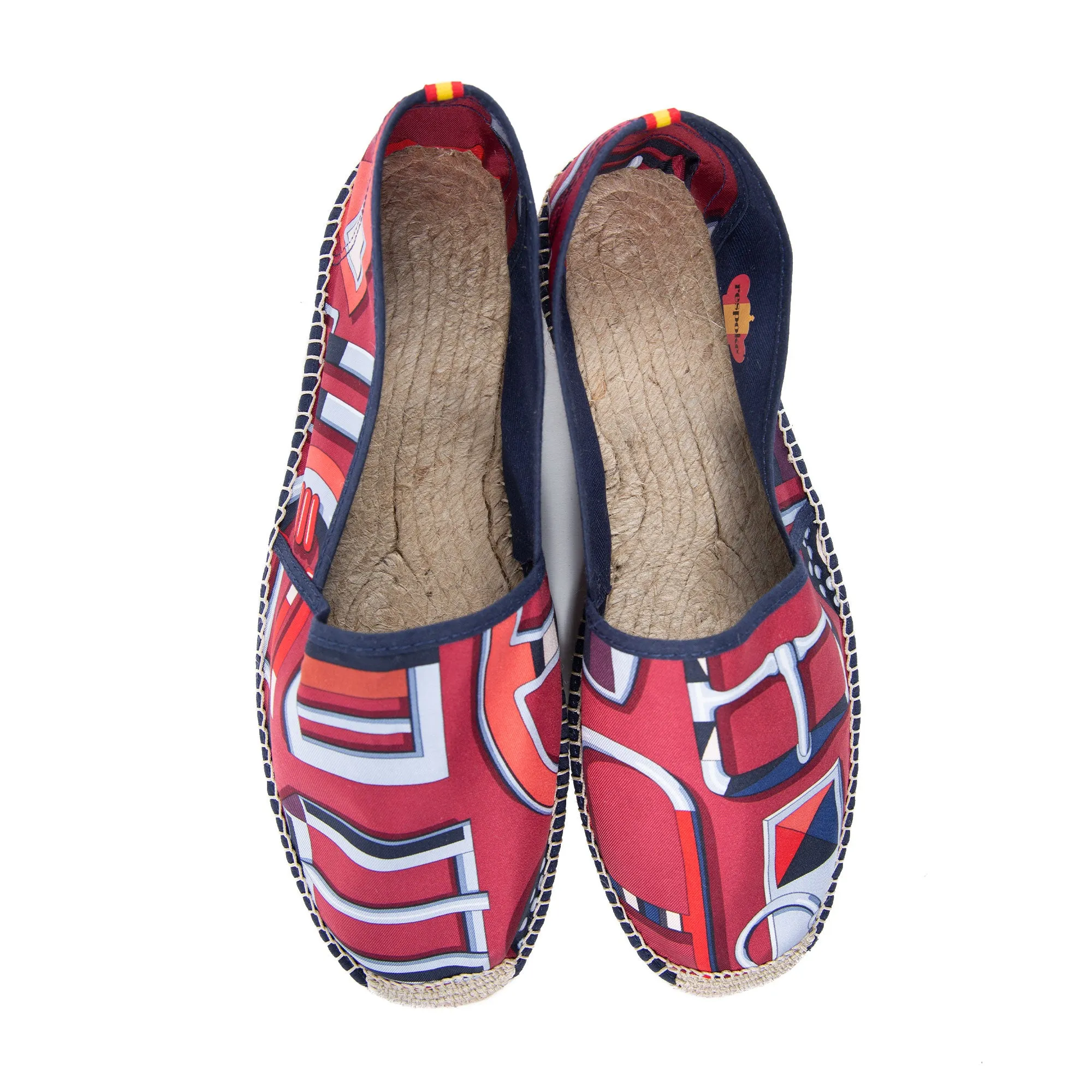 BOUCLES Red Classic Espadrilles