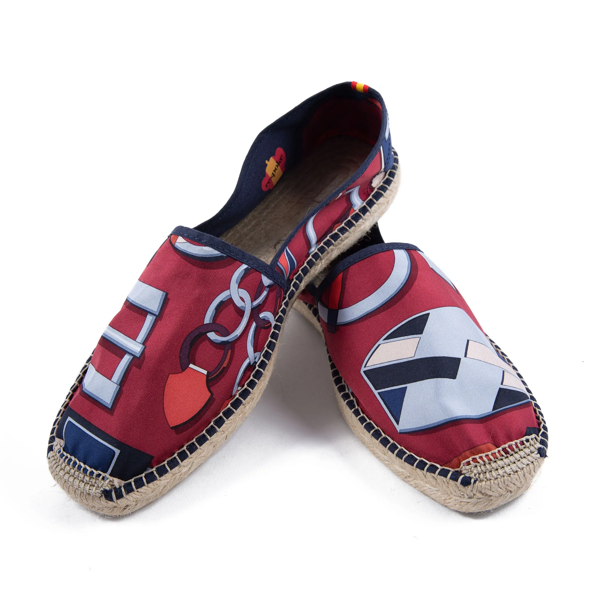 BOUCLES Red Classic Espadrilles