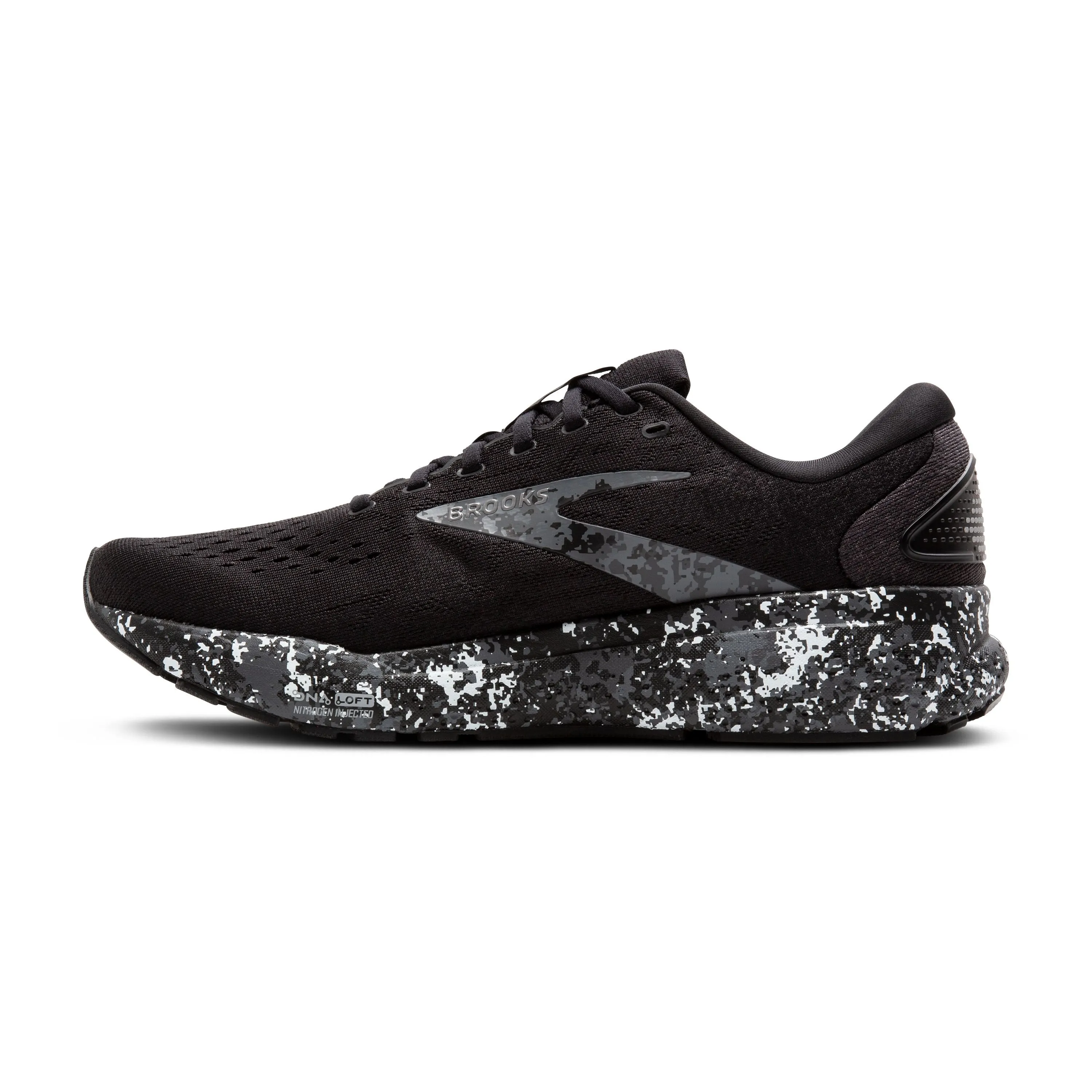 Brooks | Ghost 16 | Men's | Black/Iron/Lava