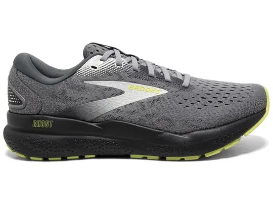 Brooks | Ghost 16 | Men's | Primer/Grey/Lime