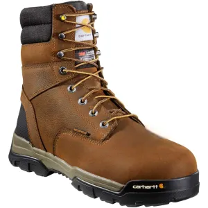 Carhartt Men's Ground Force 8" Soft Toe WP 600G Ins Work Boot- CME8047