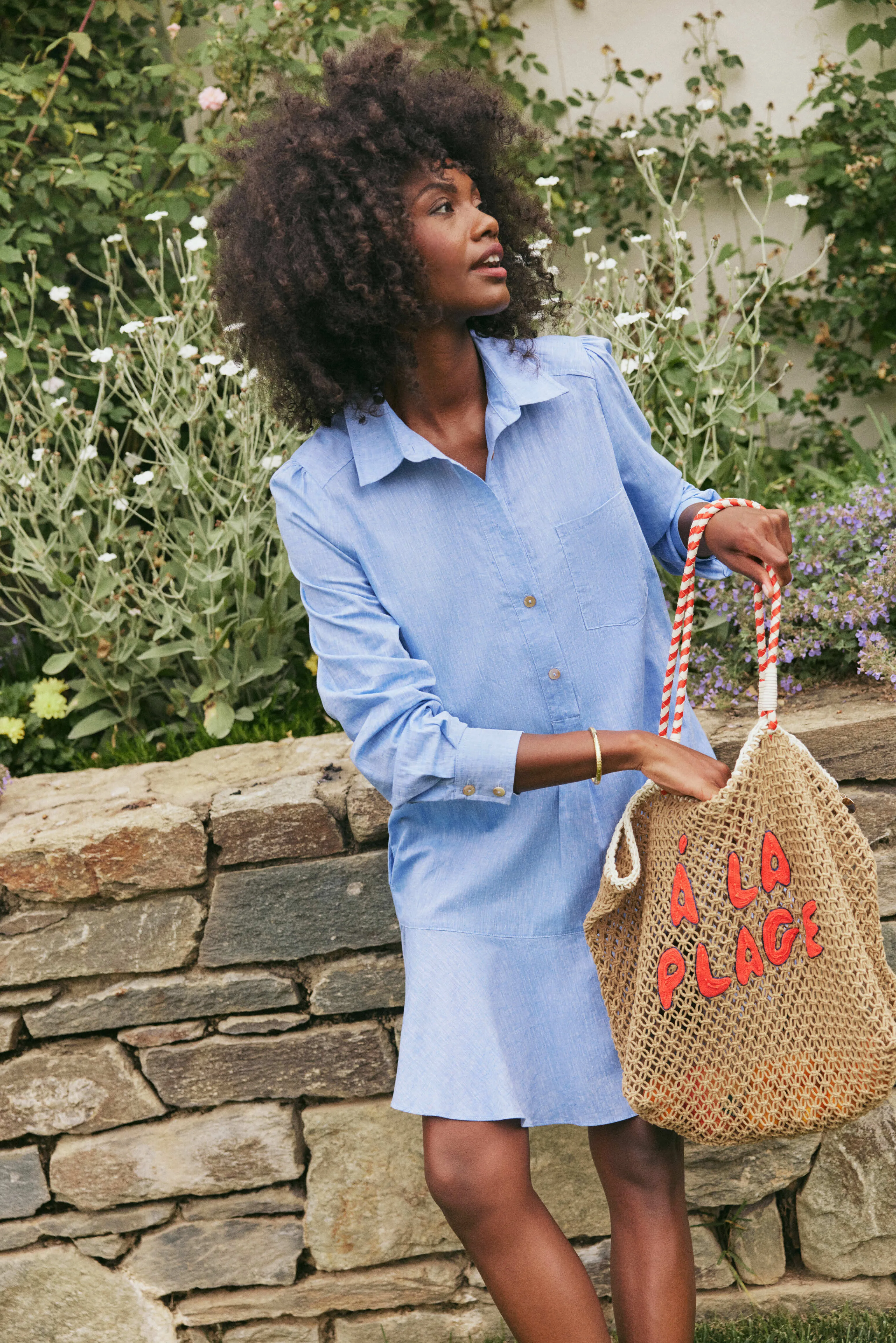 Chambray Callahan Shirt Dress