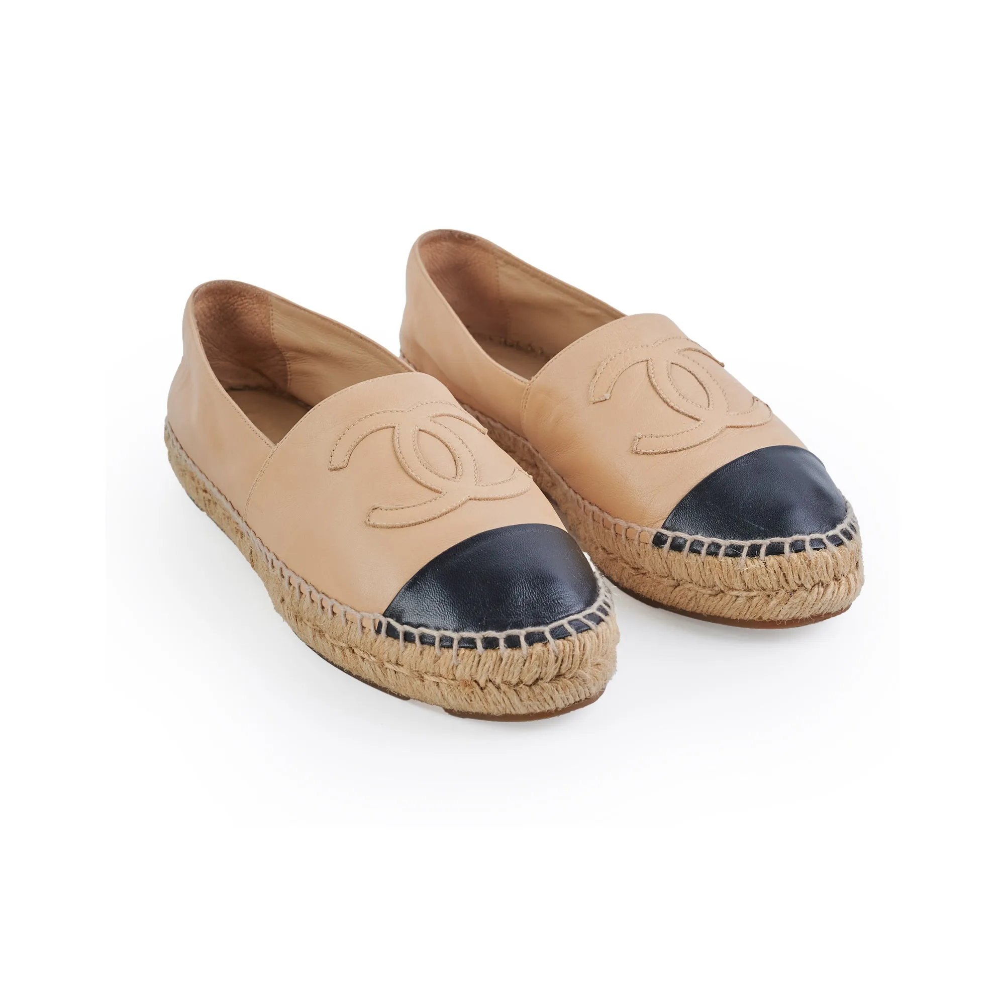 Chanel Espadrilles Beige Size 39