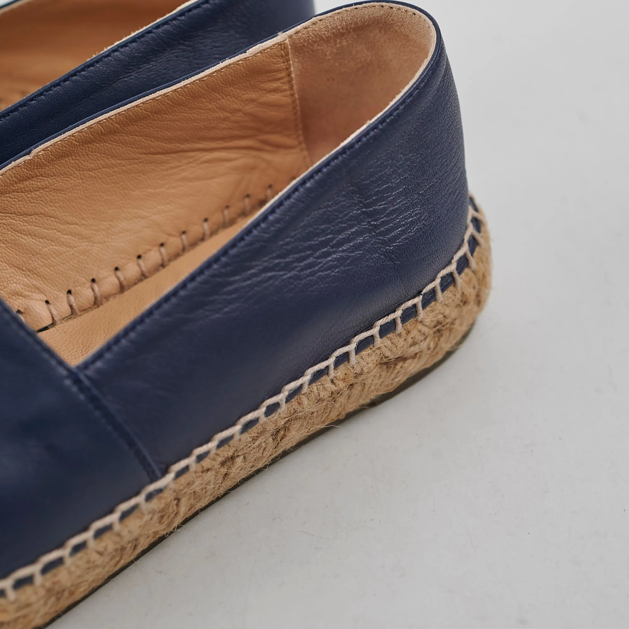 Chanel Espadrilles Navy Size 36