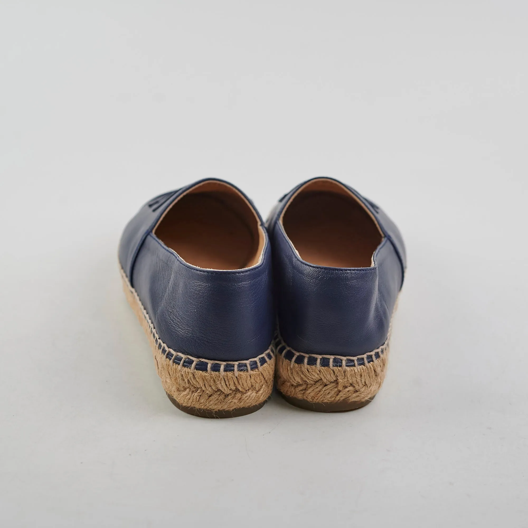 Chanel Espadrilles Navy Size 36