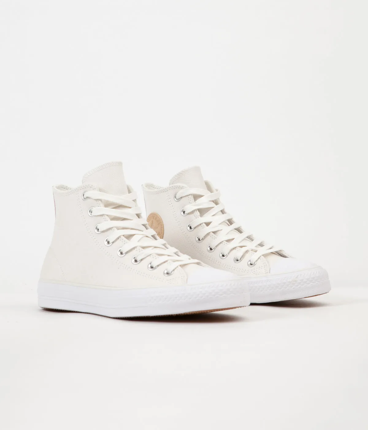 Converse CTAS Pro Hi Shoes - Egret / Dusk Pink / Light Fawn