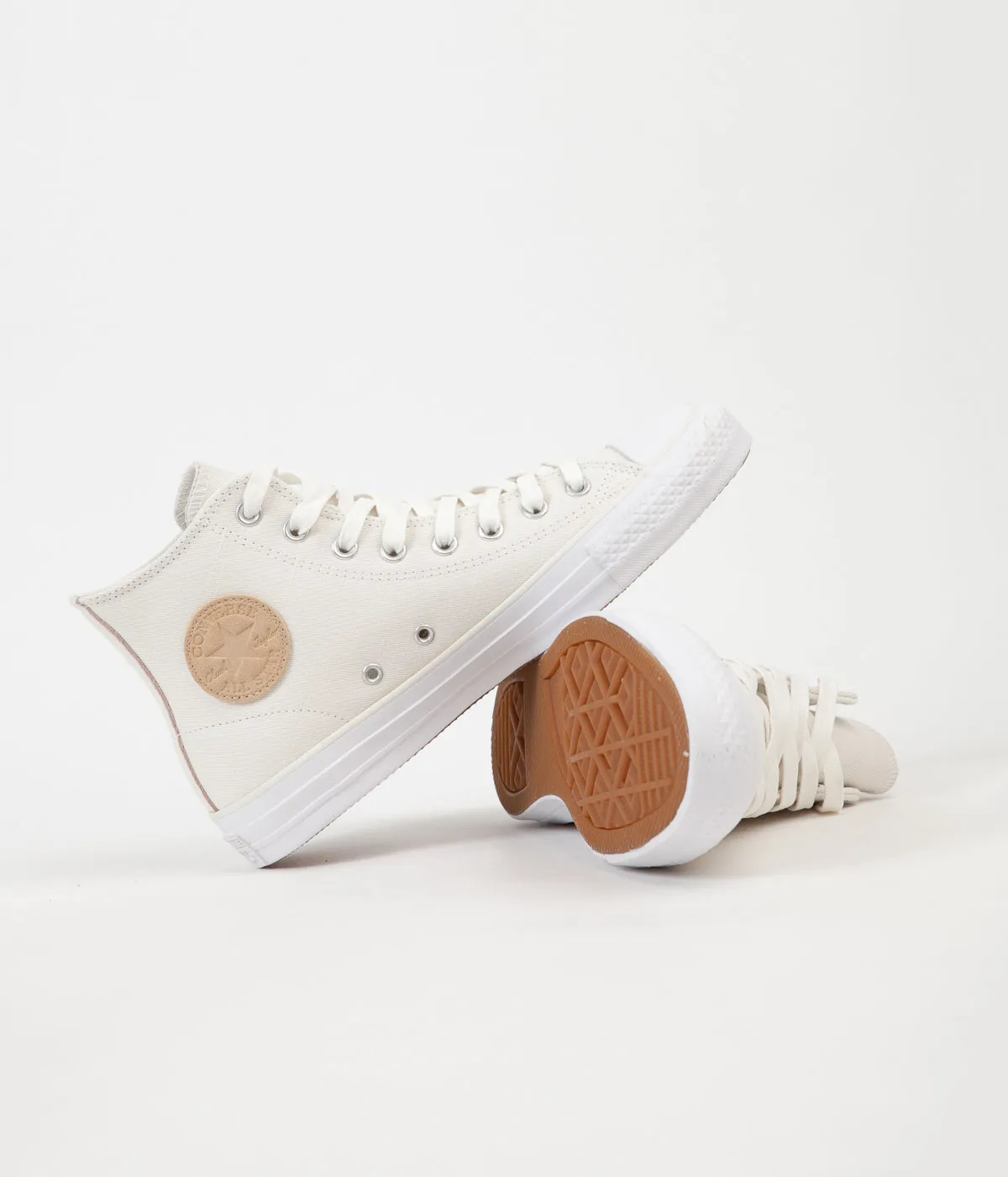 Converse CTAS Pro Hi Shoes - Egret / Dusk Pink / Light Fawn