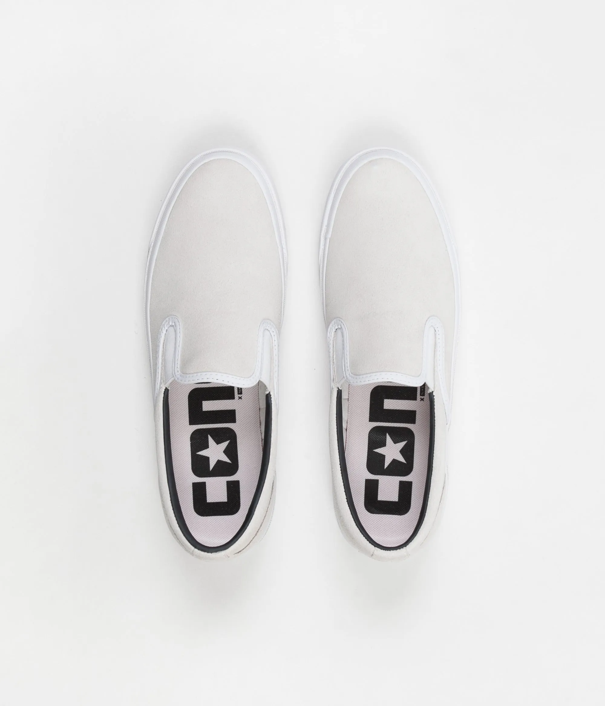 Converse One Star CC Slip On Shoes - White / Black / White