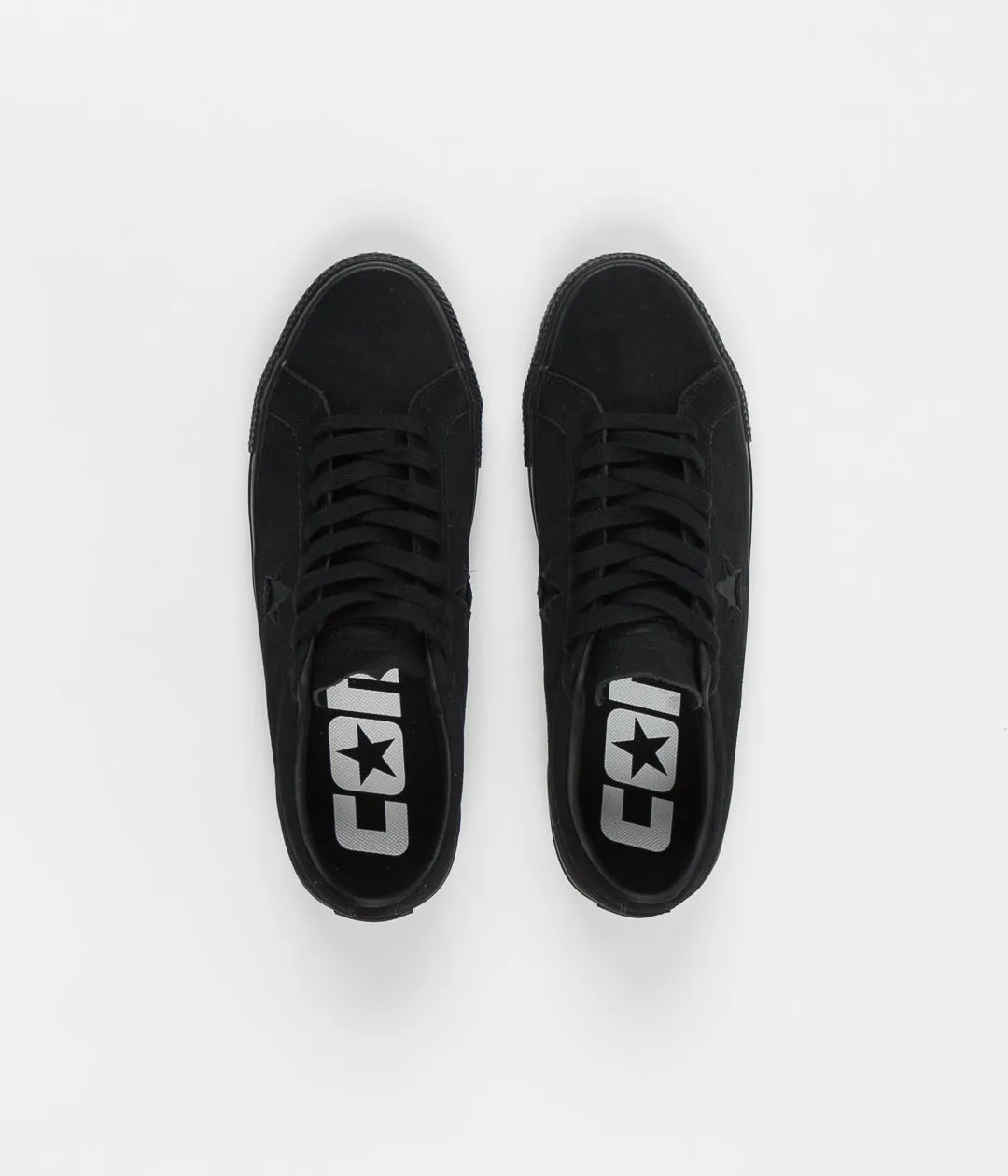 Converse One Star Pro OX Shoes  - Black / Black / Black