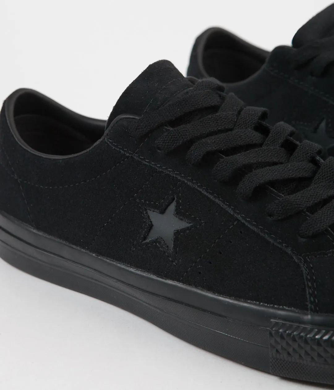 Converse One Star Pro OX Shoes  - Black / Black / Black