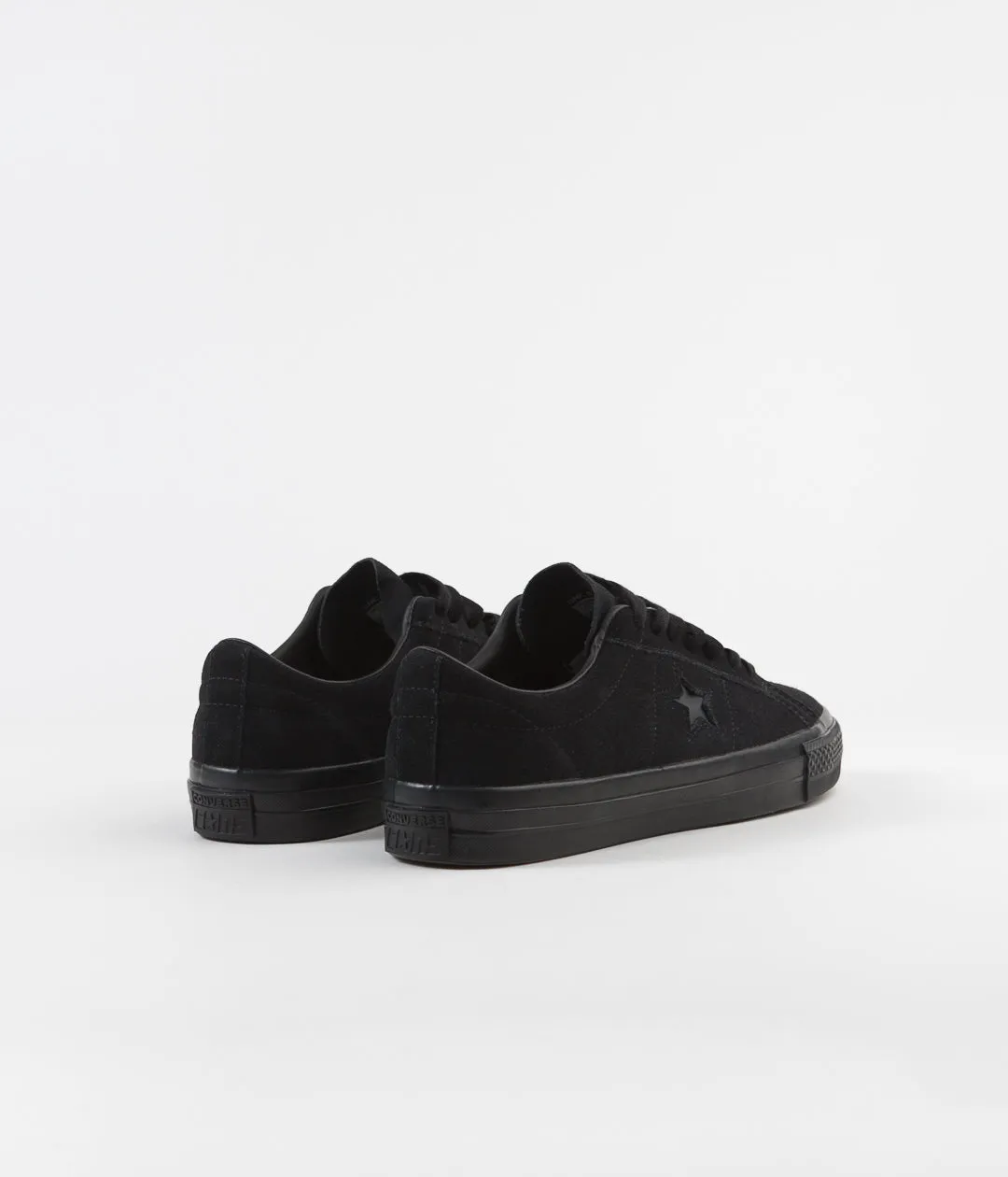 Converse One Star Pro OX Shoes  - Black / Black / Black