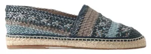 Dolce & Gabbana Sumptuous Woven Leather Espadrilles