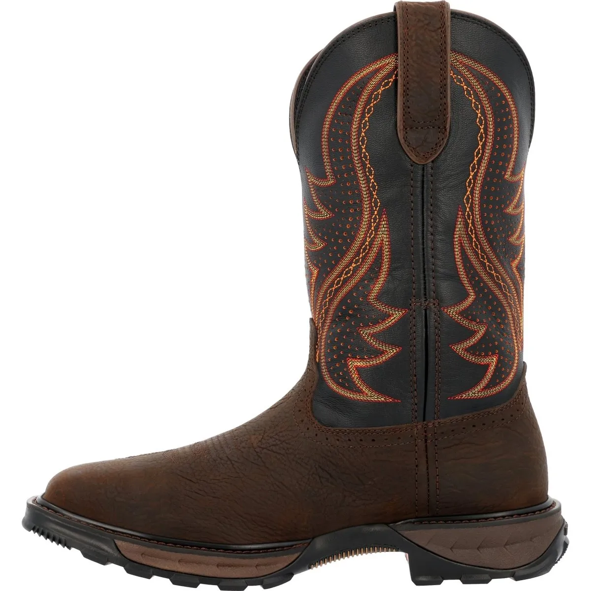 Durango Maverick Xp Men's Ventilated with InsulKul™ Steel Toe Work Boots Ddb0478 In Tobacco Leaf And Black Eclipse