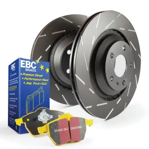 EBC Brakes S9KF1747 S9 Kits Yellowstuff and USR Rotors