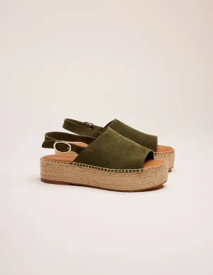 Espadrilles Maya - Suède sapin