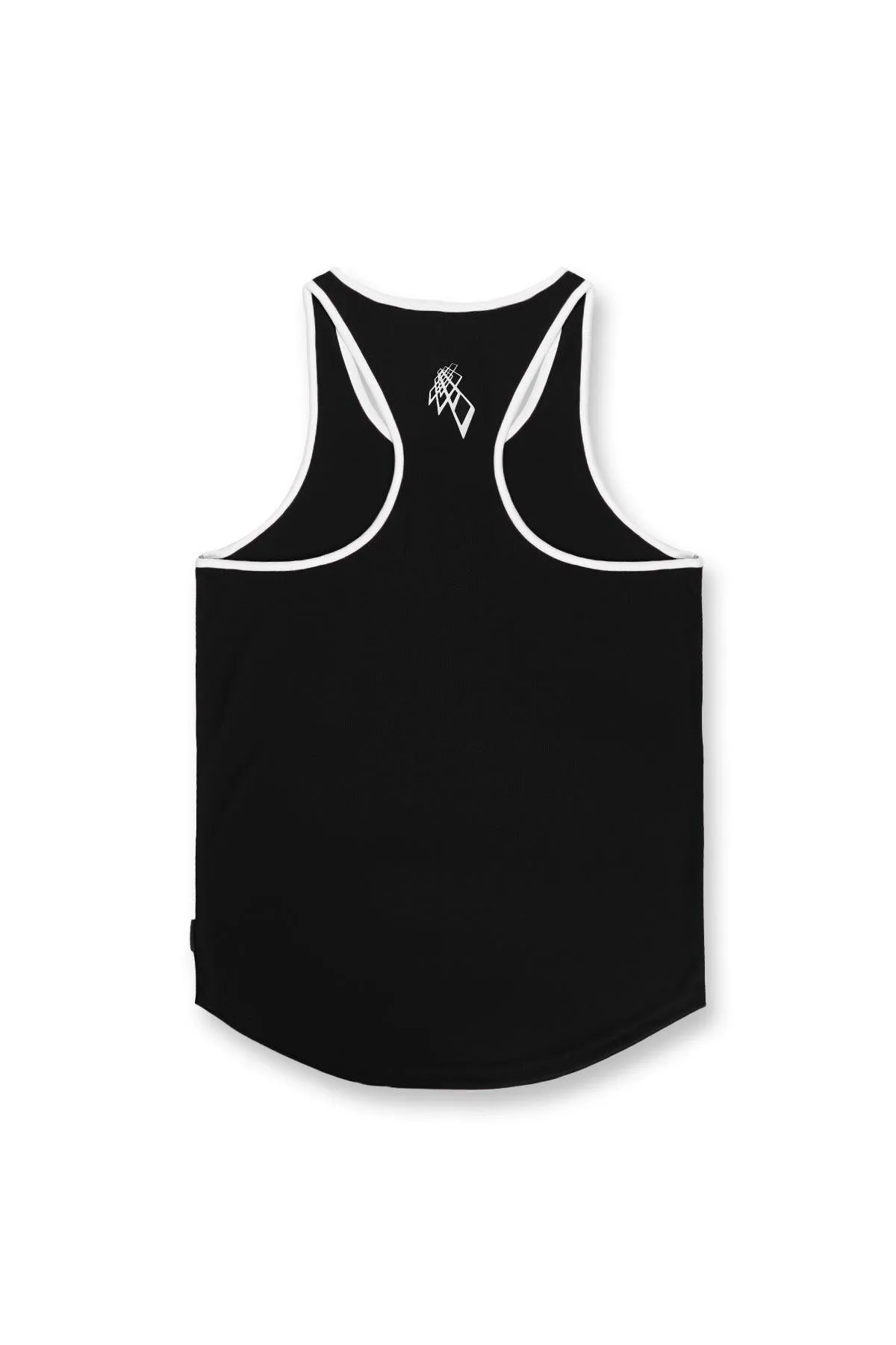 Fast-Dry Workout Stringer - Black & White