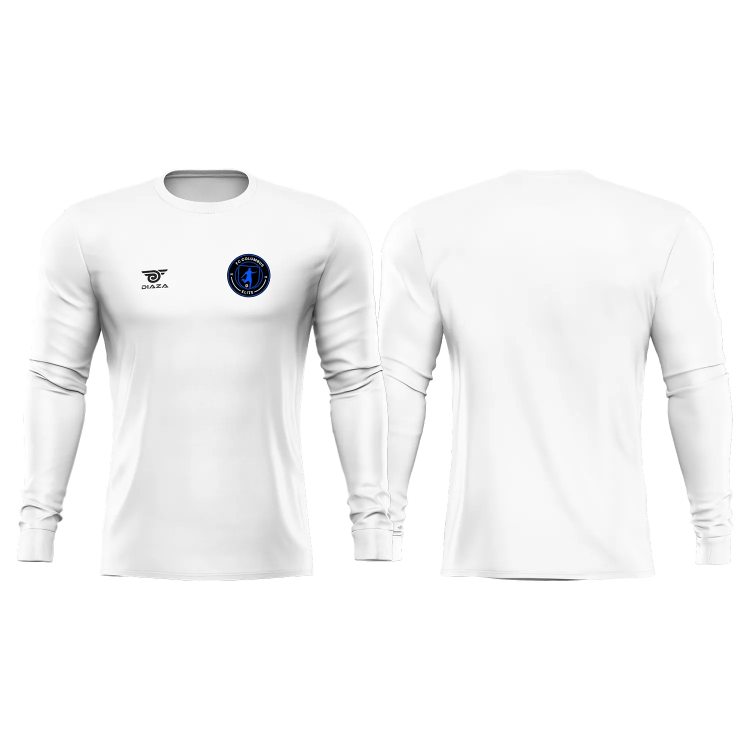 FC Columbus Long Sleeve Dipro-Shirt White