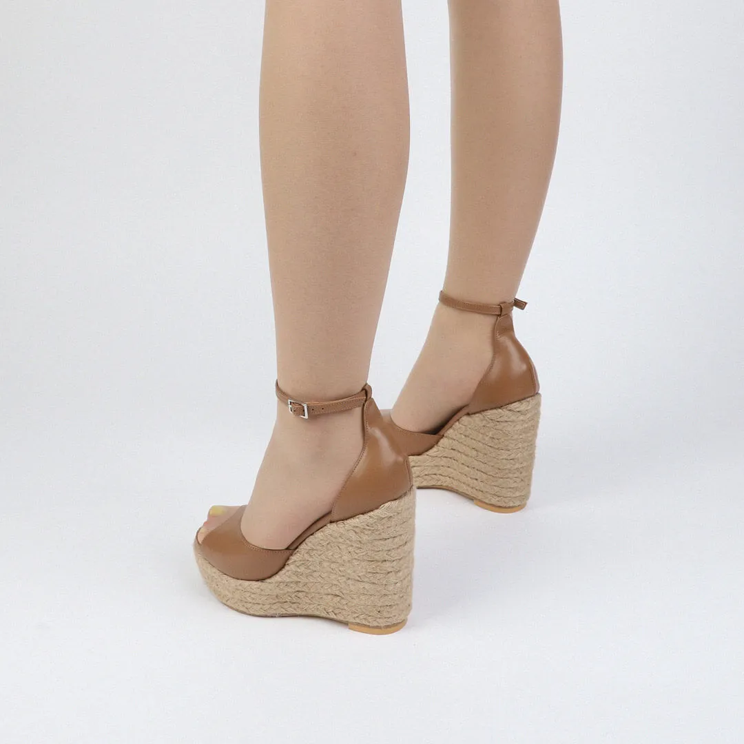 FIFI - leather espadrille