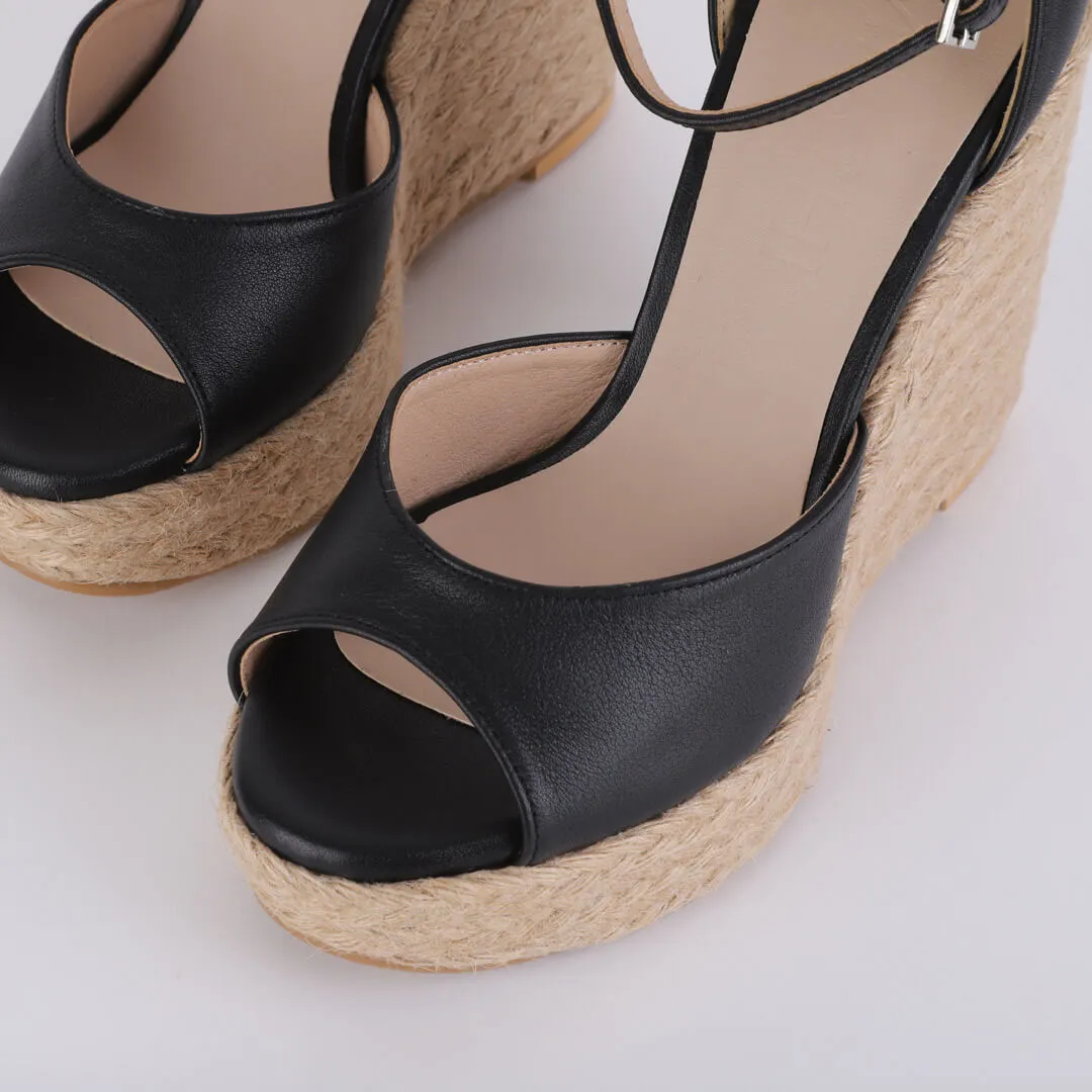 FIFI - leather espadrille