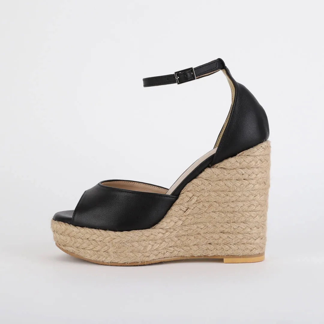 FIFI - leather espadrille